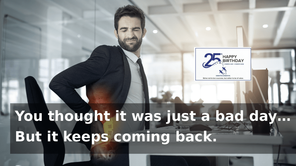 back pain